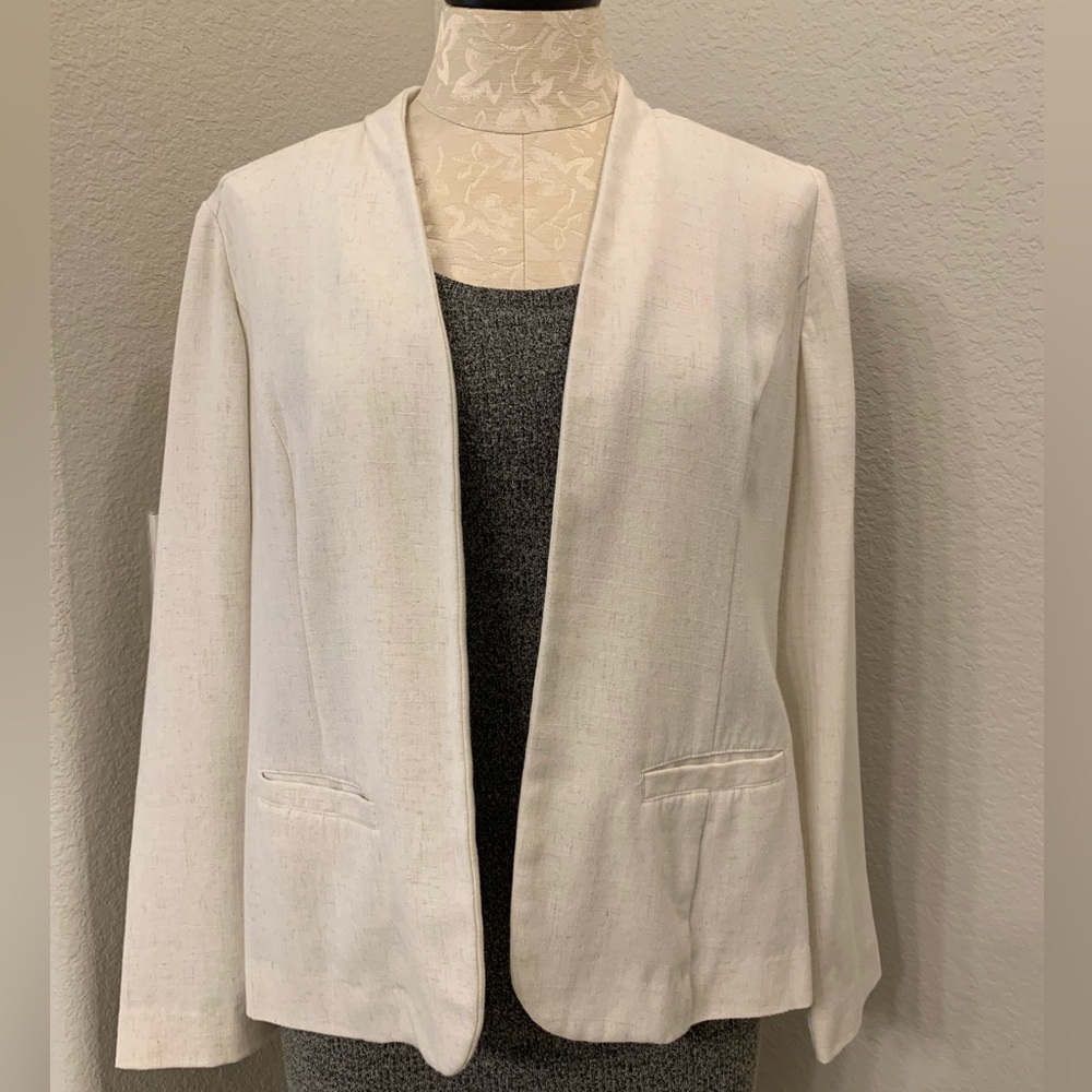 Cream vintage linens jacket